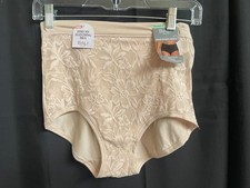 Bali BEige XL Breathe Cotton Modal Lace High Rise Brief DFCLBF  Missing Tags 