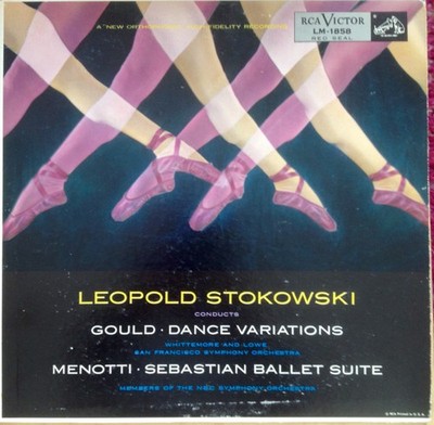 Leopold Stokowski Conducts Morton Gould, Gian Carlo Menotti, Dance Variations / 