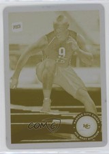 2011 Topps Printing Plate Yellow 1/1 Justin Houston #251 0o5