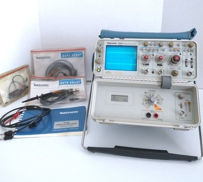 Tektronix 2337 100MHz Oscilloscope With 2x P6108 Probes and Accessories