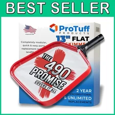 ProTuff Flat Pool Skimmer Net - 2  Replacement