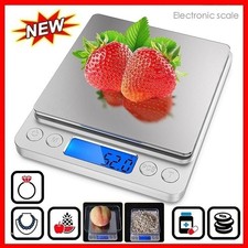 Digital Kitchen Scale Food Diet Cook Weight Jewelry Gold Grain Gram 2000g x 0.1g