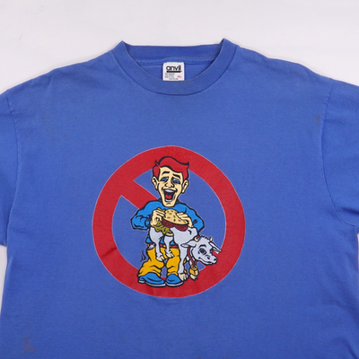 Vintage 90s New Deal Skateboard Shirt Size XL Andrew Morrison
