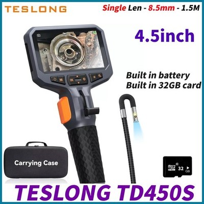 TESLONG TD450S Two-Way Articulating Borescope Single Lens Endoscop 5.5MM 1.55M