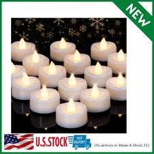 Led Candles Tea Lights Candles Battery Operated Bulk 100pcs Longlasting 150 Hour