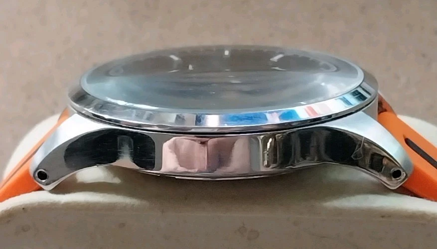 Reloj Fossil Acero Inoxidable Cronógrafo Cuarzo FS-4636 Nueva Banda Batería Nueva Foto 3 de 4