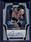 2025 Panini WNBA Prizm Dana Evans Signatures Auto Autograph #SG-DE Aces
