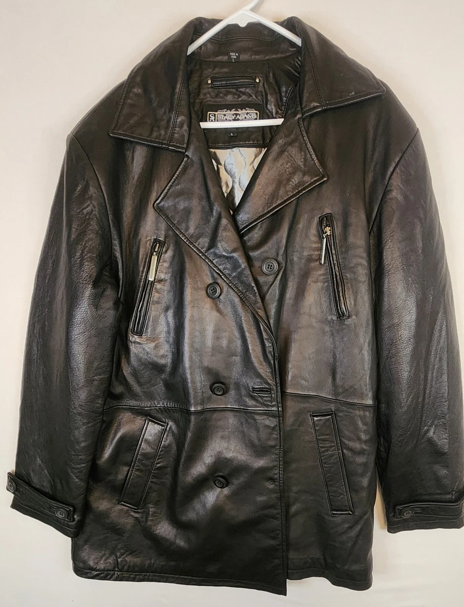 Stacy Adams Coats, Jackets & Vests Leather Outer Shell for Men for