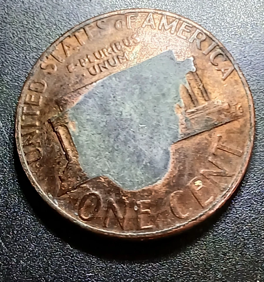 1985 RARE LINCOLN ERROR PENNY  IVE NEVER SEEN ONE QUIT LIKE THIS WOW!!!! Look - Image 2 of 4