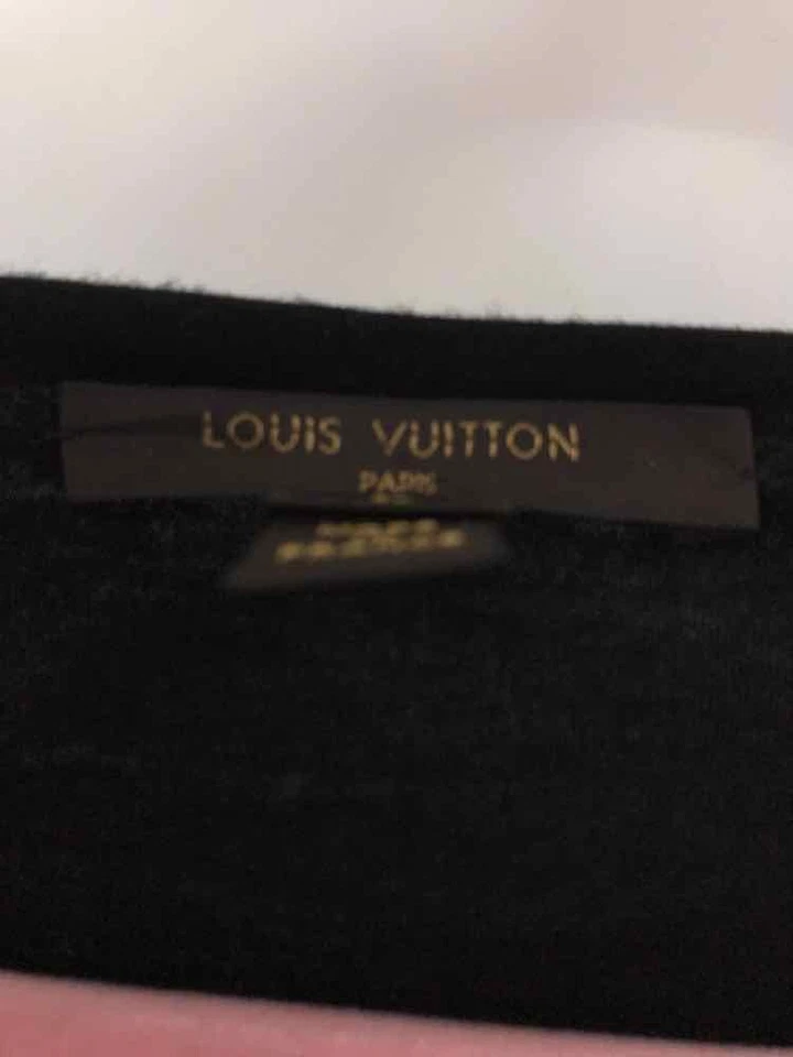 Б/у блузка Louis Vuitton черный размер большой - Изображение 3 из 3