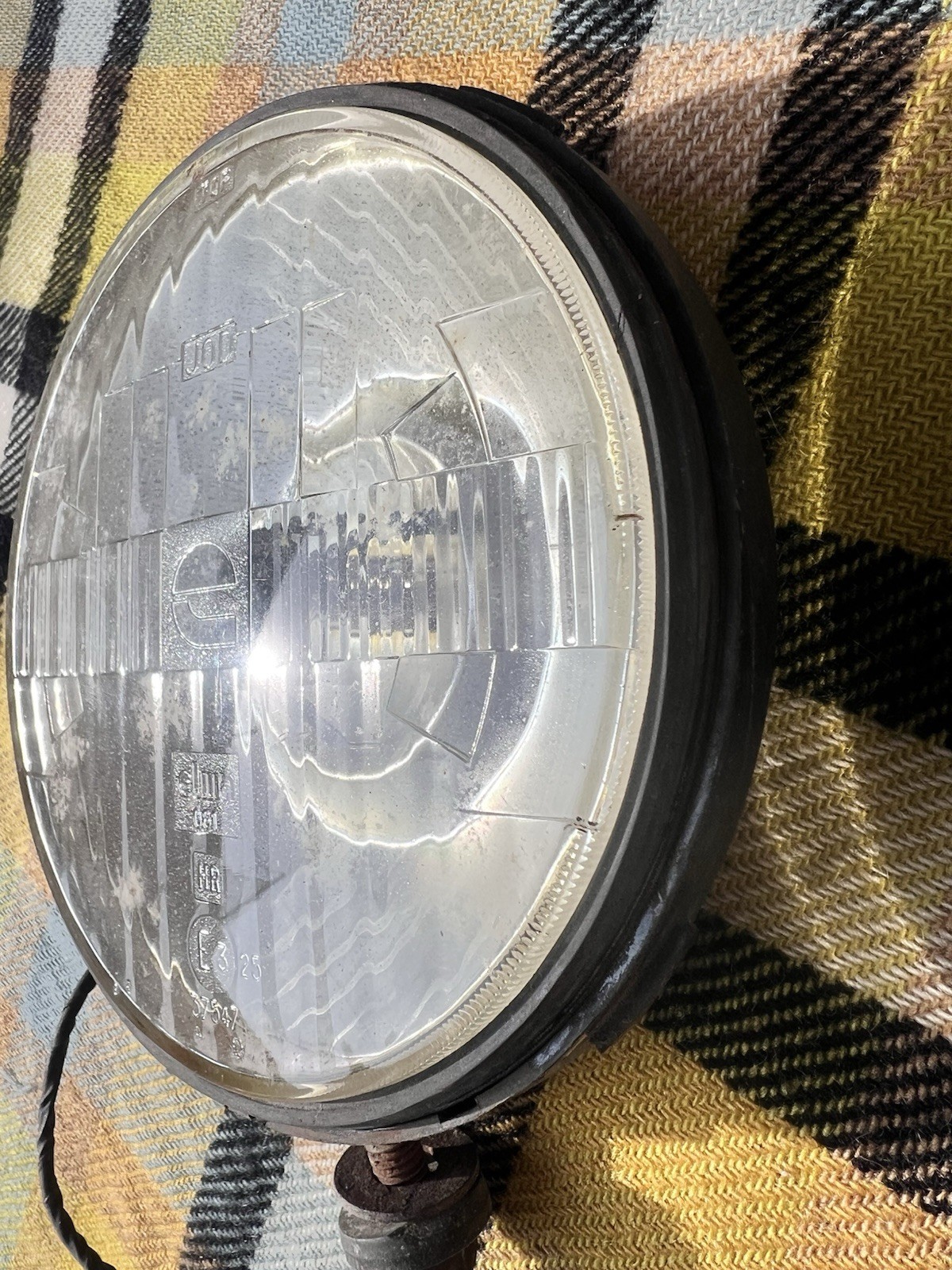 Pair Italian ELMA JOD Rallye Lights  Foglights Ferrari Lamborghini FIAT Alfa