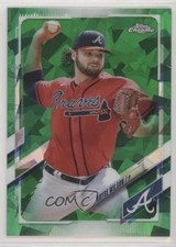 2021 Topps Chrome Update Sapphire Edition Green 23/50 Bryse Wilson #US91 0m4q
