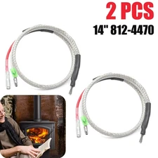2PC 14"For Heatilator Castile PS35 PS50 CAB50 Pellet Stove Thermocouple 812-4470