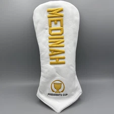 Medinah Country Club Head Driver Cover Presidents Cup Links and Kings White New
