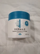 Derma E Vitamin E 12,000 Iu Cream 12,000 Iu 4 oz Cream- New
