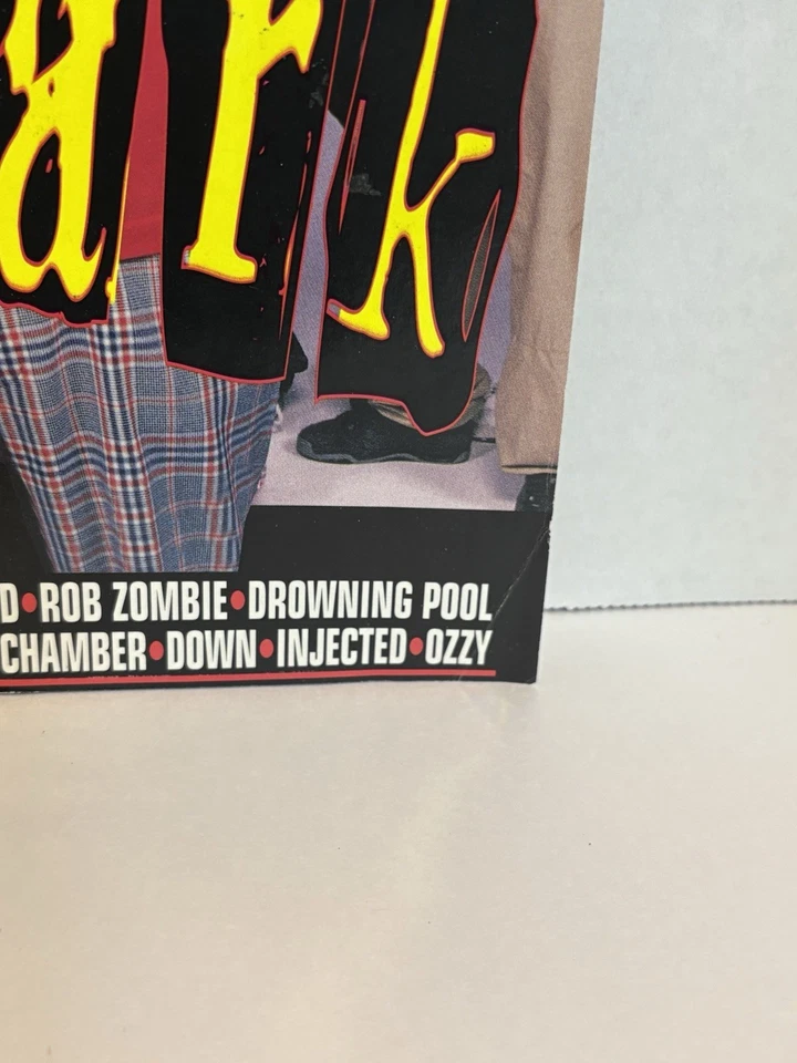 Hit Parader Magazine September 2002 Linkin Park Ozzy Rob Zombie No Label - Image 3 of 4