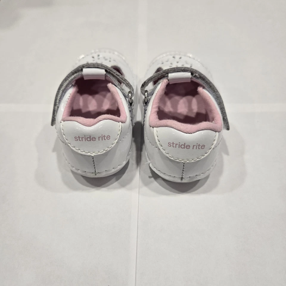 Zapato Stride Rite Movimiento Suave Bebé y Niñas Pequeñas Amalie Mary Jane Talla 4.5M Foto 2 de 4