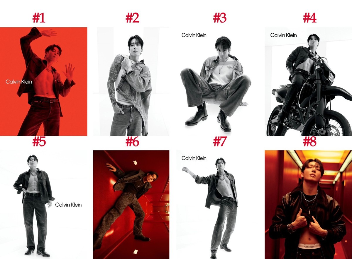 JungKook for Calvin Klein Poster, Gift for Fan | eBay