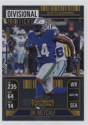 2024 Panini Contenders Divisional Ticket /149 DK Metcalf #91 0j5z