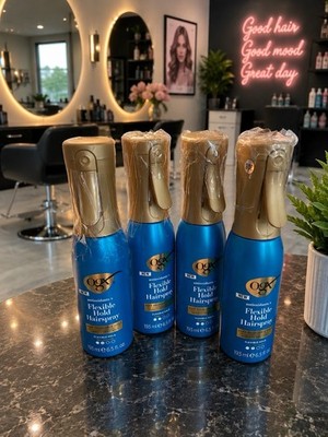 OGX flexible Hold Hairspray 6.5 Fl Oz New