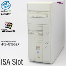 Isa Slot Msi Ms-6156 Zx 6156zx Pentium Iii Ordinateur Pc Windows 98 Lpt Com