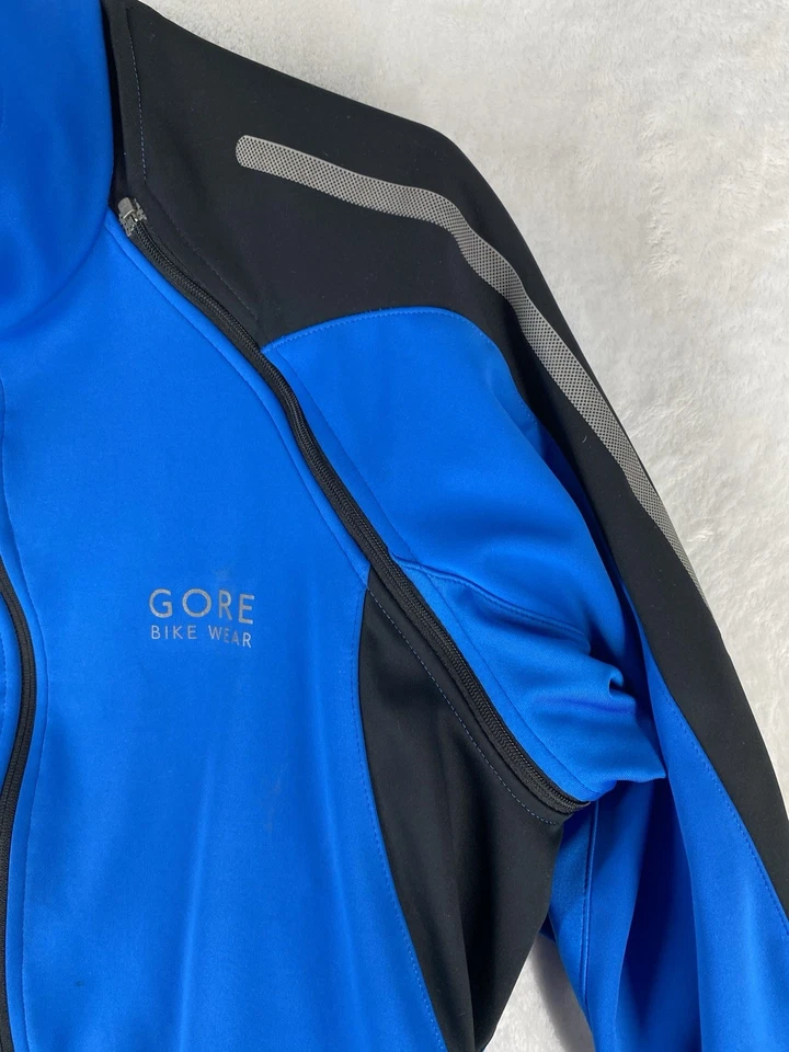 Chaqueta para hombre Gore Bike Wear azul medio Phantom 2.0 Windstopper ciclismo cremallera* Foto 4 de 4