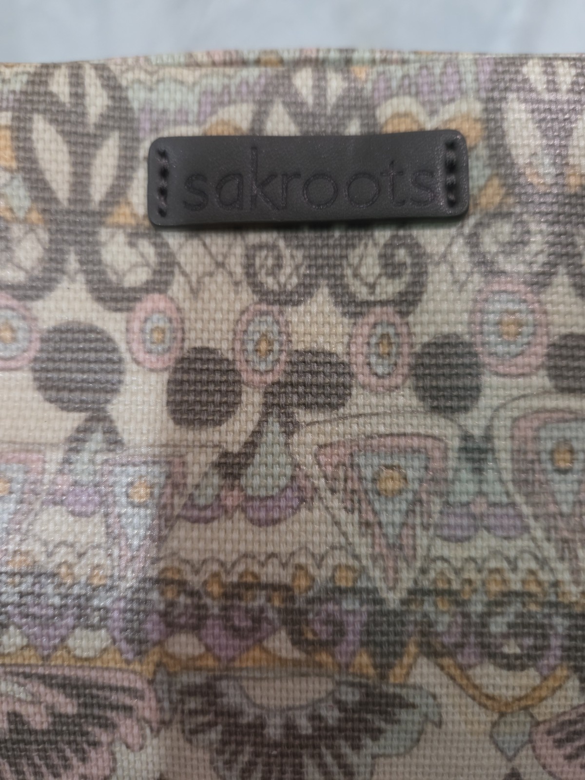 Sakroots Geometric Pattern Multicolor Shoulder Ba… - image 2