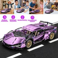 V8 Motor Technik Engine Kit Klemmbausteine Bausatz Motorblock Modellbausatz Set