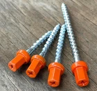 High Head Duplex Screws for Concrete Forms / Framing / Temporary Installations