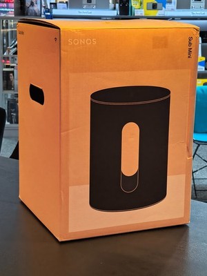 Sonos Sub Mini Subwoofer - Schwarz (SUBM1EU1BLK)