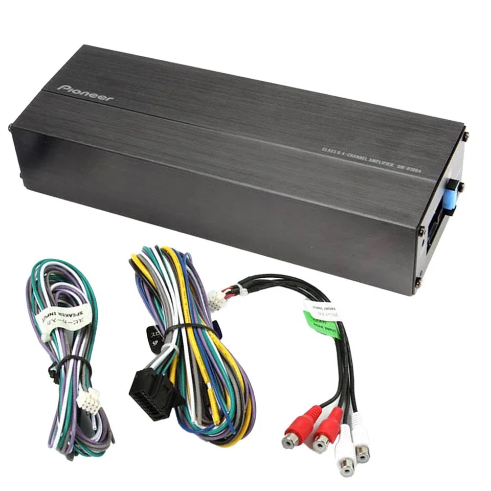 Pioneer GM-D1004 4 Channel Car Amplifier TS-G1620F 6.5" TS-G6930F 6x9" Speakers - Image 2 of 4