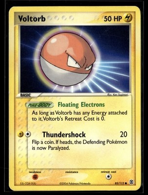 Pokemon TCG FireRed & LeafGreen #85/112 Voltorb