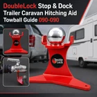 DoubleLock Stop & Dock Trailer Caravan Hitching Aid Towball Guide 090-090