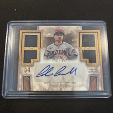 2025 topps museum Signature Swatches Quad Auto Corbin Carroll /99