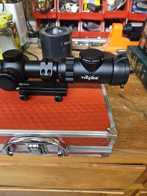 TRIABE 1-8x24 Low powered  enhanced optic L.E.O. smart rifle scope.