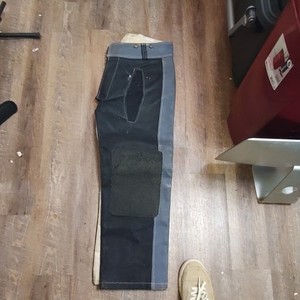 Champion Choice Rifle Competition Pants Adult Size 38 Black Gray Beige
