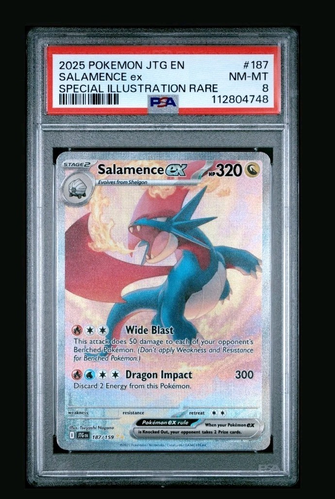 2025 POKEMON JOURNEY TOGETHER SPECIAL ILLUSTRATION RARE #187