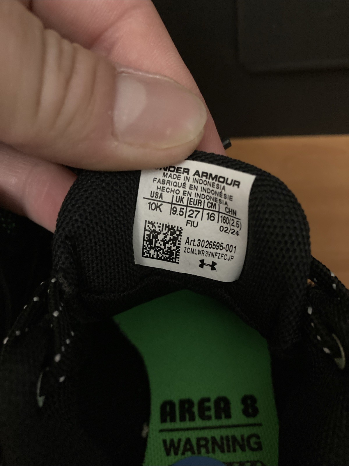 Under Armour Harper 8 TPU NEW Youth 3026595-001 Baseball Cleats Youth Size 10K thumbnail 5