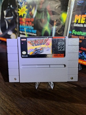 F-Zero SNES 1991 Authentic Clean Tested Plays Great!