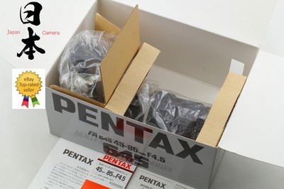 【Unused in BOX w/Hood】 SMC Pentax FA Zoom 45-85mm F4.5 Lens 645 N NII From JAPAN