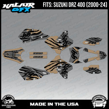 Graphics Kit for Suzuki DRZ400 SM, S and E (2000-2024) Raid-TAN