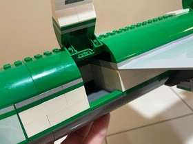 LEGO CITY Cargo Plane Set 7734 Incomplete Build Parts Lot Only 2008