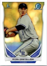 2014 Bowman Draft #CDP46 Ryan Castellani Chrome Refractors