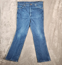 Wrangler 936Den Jeans Cowboy Cut Slim Fit Men  s 36X31 Tag 38X32 No Tag Rodeo