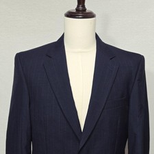 Jos A Bank Business Express 37R NWT Navy Pinstripe 100 Wool Suit Jacket