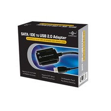 Vantec CB-ISATAU2 SATA/IDE to USB 2.0 Adapter Supports 2.5-Inch, 3.5-Inch, 5.25-
