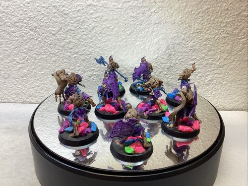 Warhammer AoS Disciples of Tzeentch KAIRIC ACOLYTES 9x Damaged Job Lot BD62711 - Picture 6 of 8