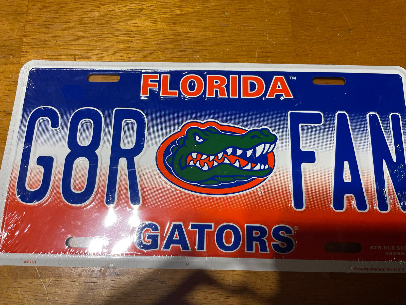 Florida Gators G8R FAN Aluminum Metal License Car Plate Sign Tag eBay