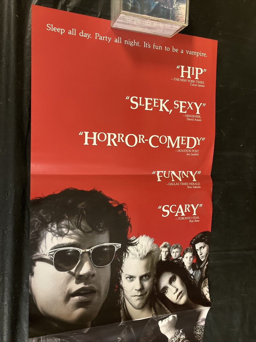 The Lost Boys Original Double Sided Poster 1988 11x33 3/4 | eBay