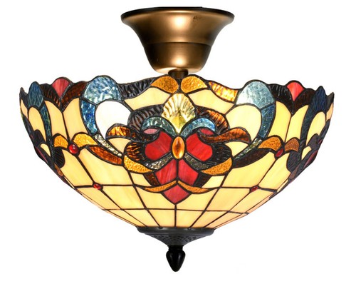 Large Tiffany Ceiling Light - 第 1/1 張圖片